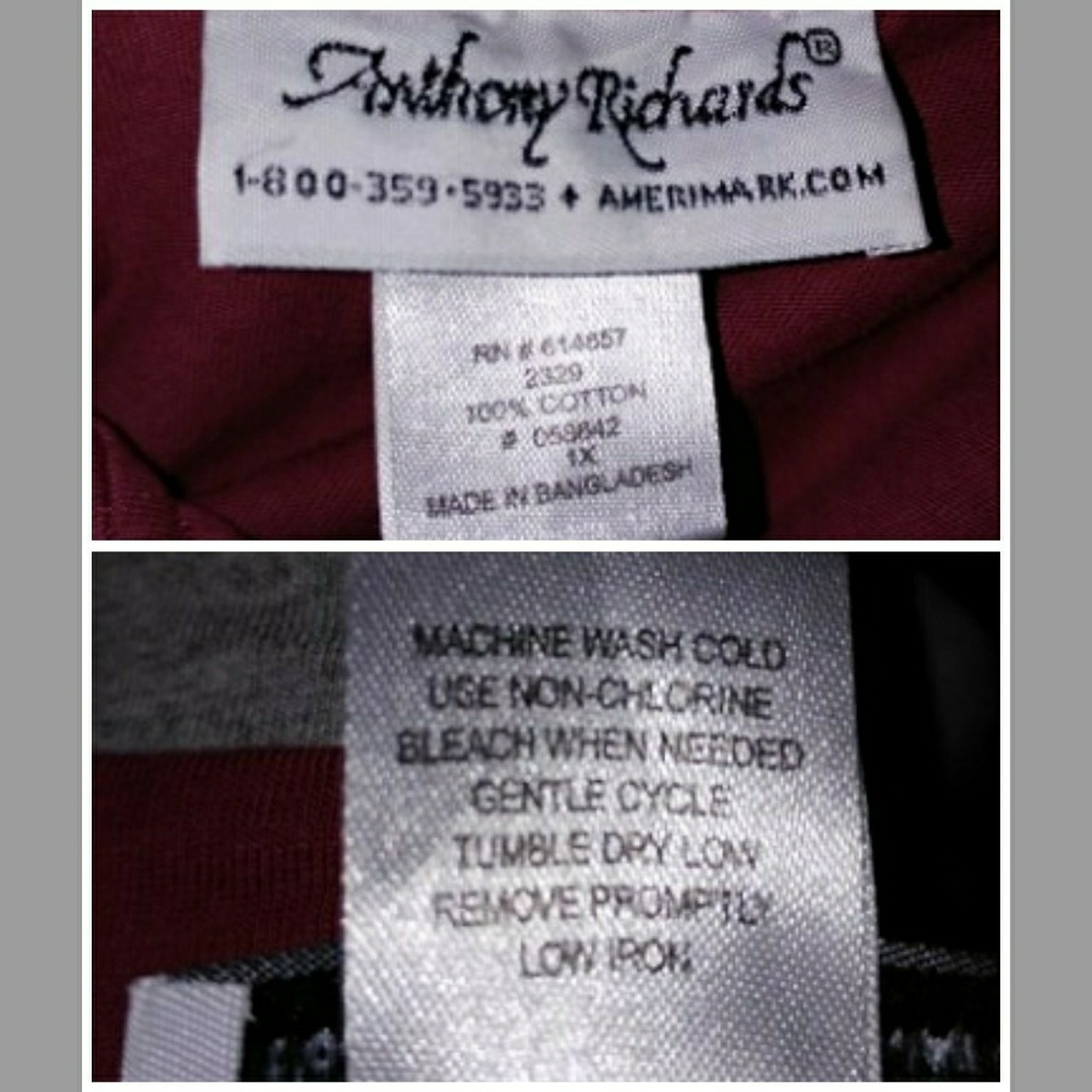 PLUS SIZE: ANTHONY RICHARDS Lightweight Jacket - Picture 6 of 6